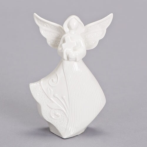 White Ceramic Angel (5 in. tall)